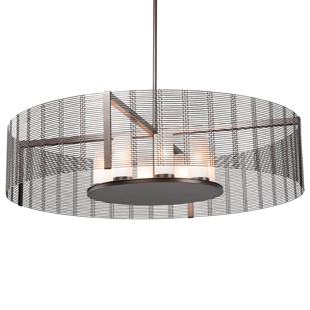 Downtown Mesh Drum Chandelier