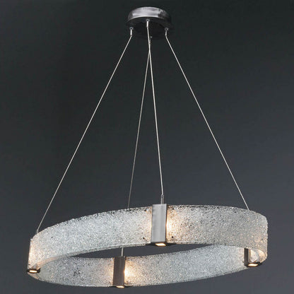 Parallel Oval LED Chandelier