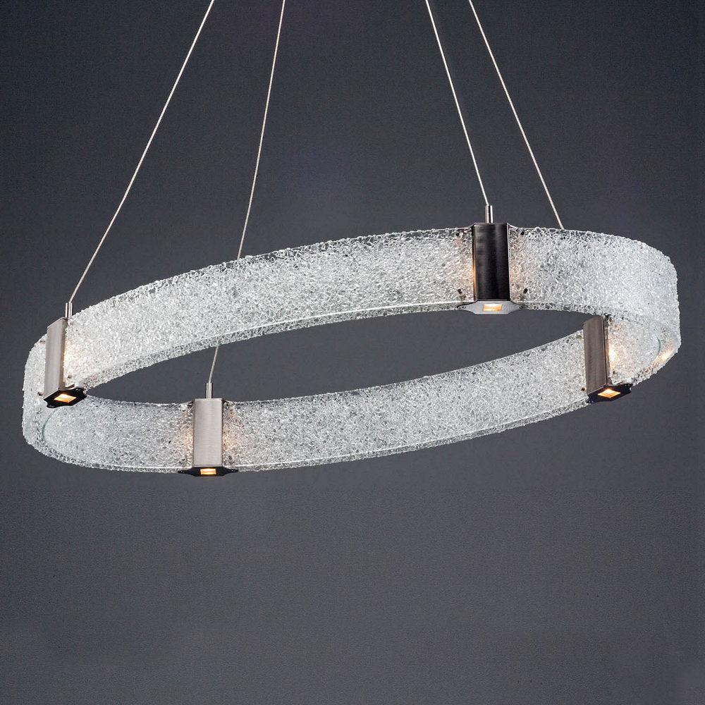 Parallel Oval LED Chandelier