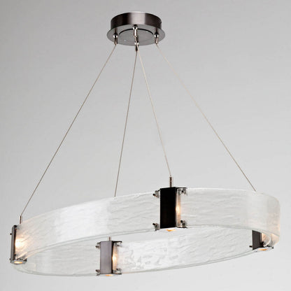 Parallel Oval LED Chandelier