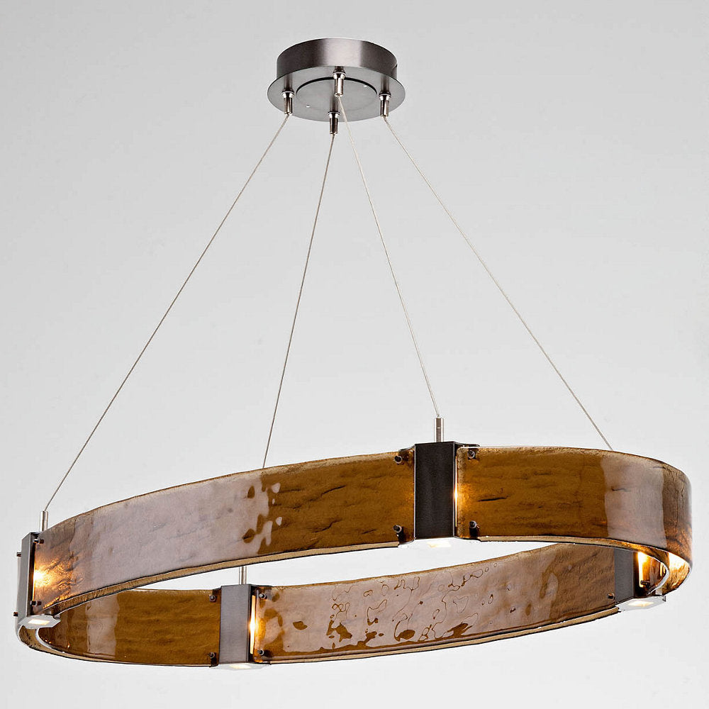 Parallel Oval LED Chandelier