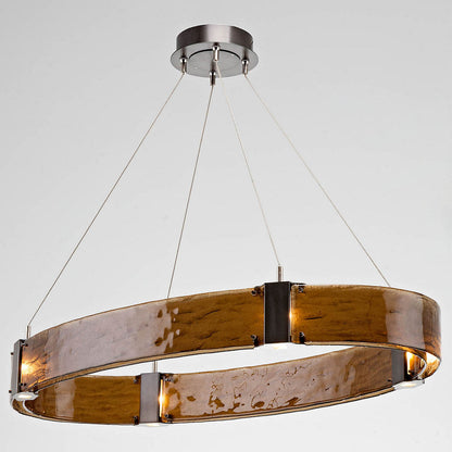 Parallel Oval LED Chandelier