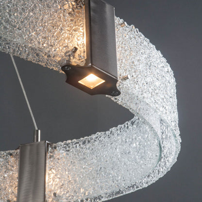 Parallel Oval LED Chandelier