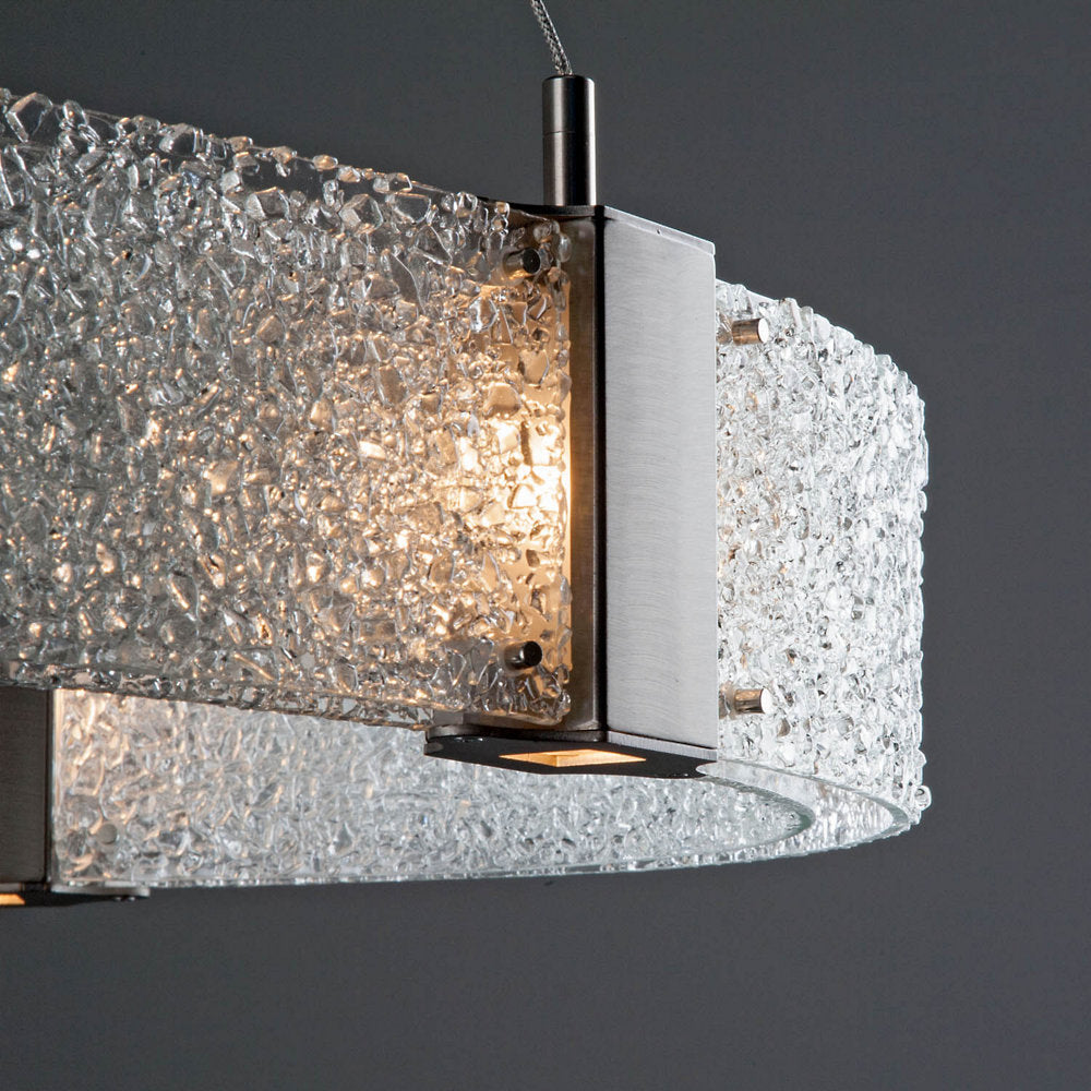 Parallel Oval LED Chandelier