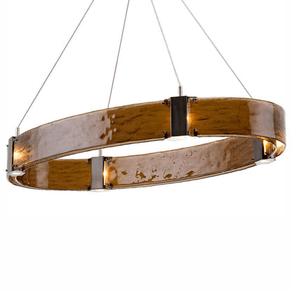 Parallel Oval LED Chandelier