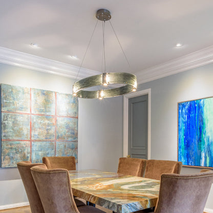 Parallel Ring LED Chandelier