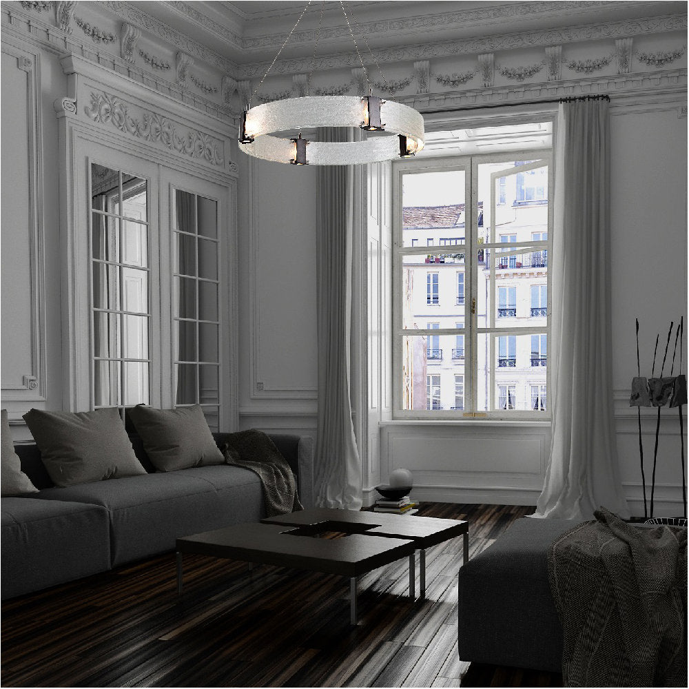 Parallel Ring LED Chandelier