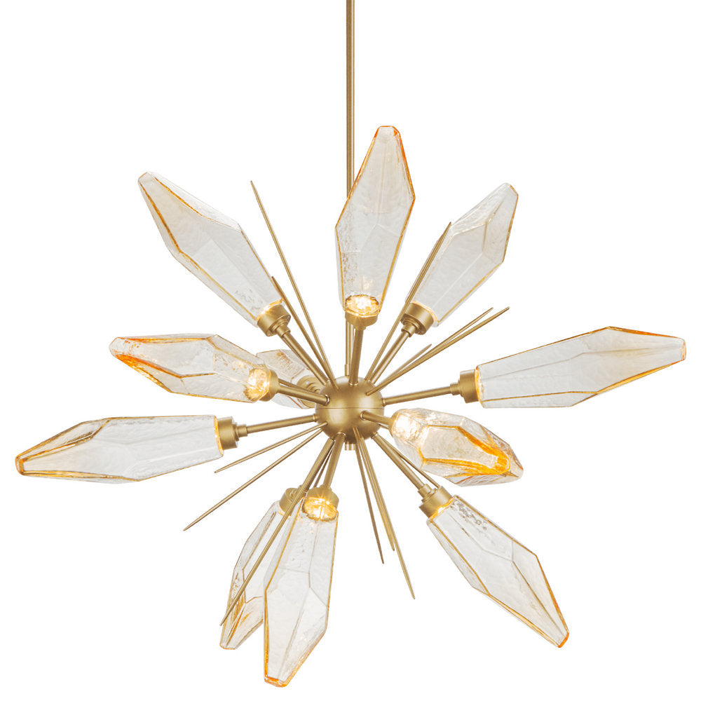 Rock Crystal LED Chandelier