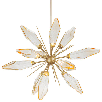 Rock Crystal LED Chandelier