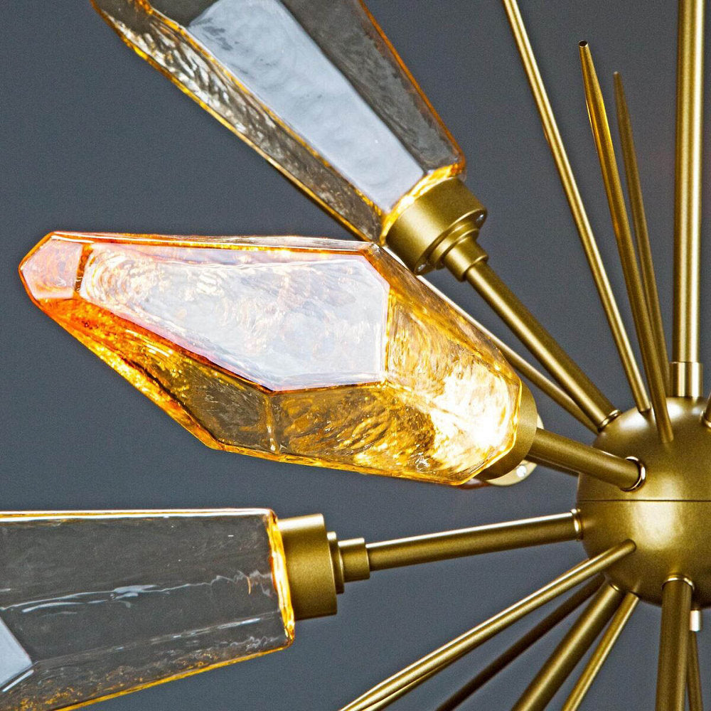 Rock Crystal LED Chandelier