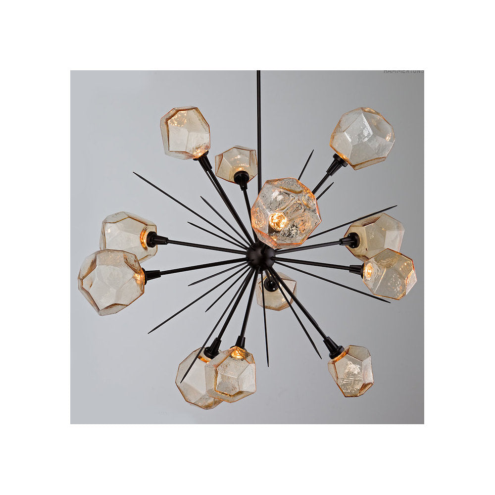 Gem Starburst LED Chandelier