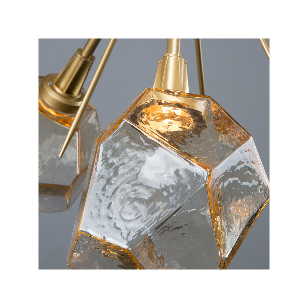 Gem Starburst LED Chandelier
