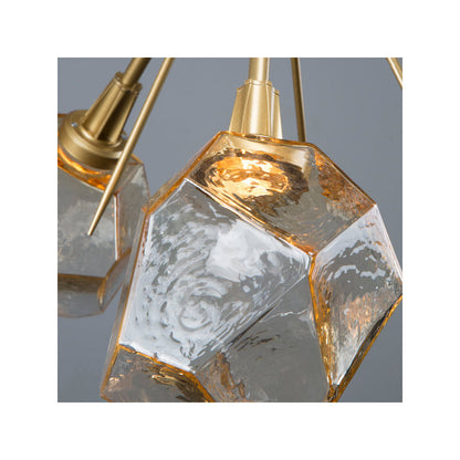 Gem Starburst LED Chandelier