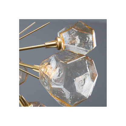 Gem Starburst LED Chandelier
