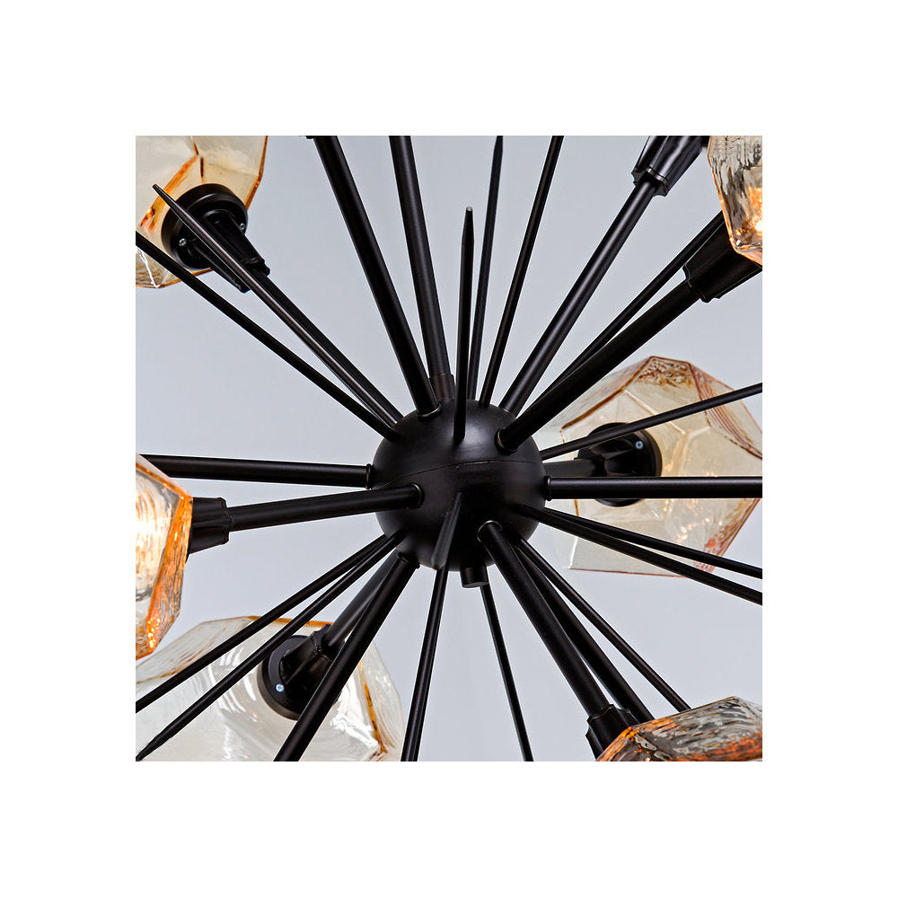 Gem Starburst LED Chandelier