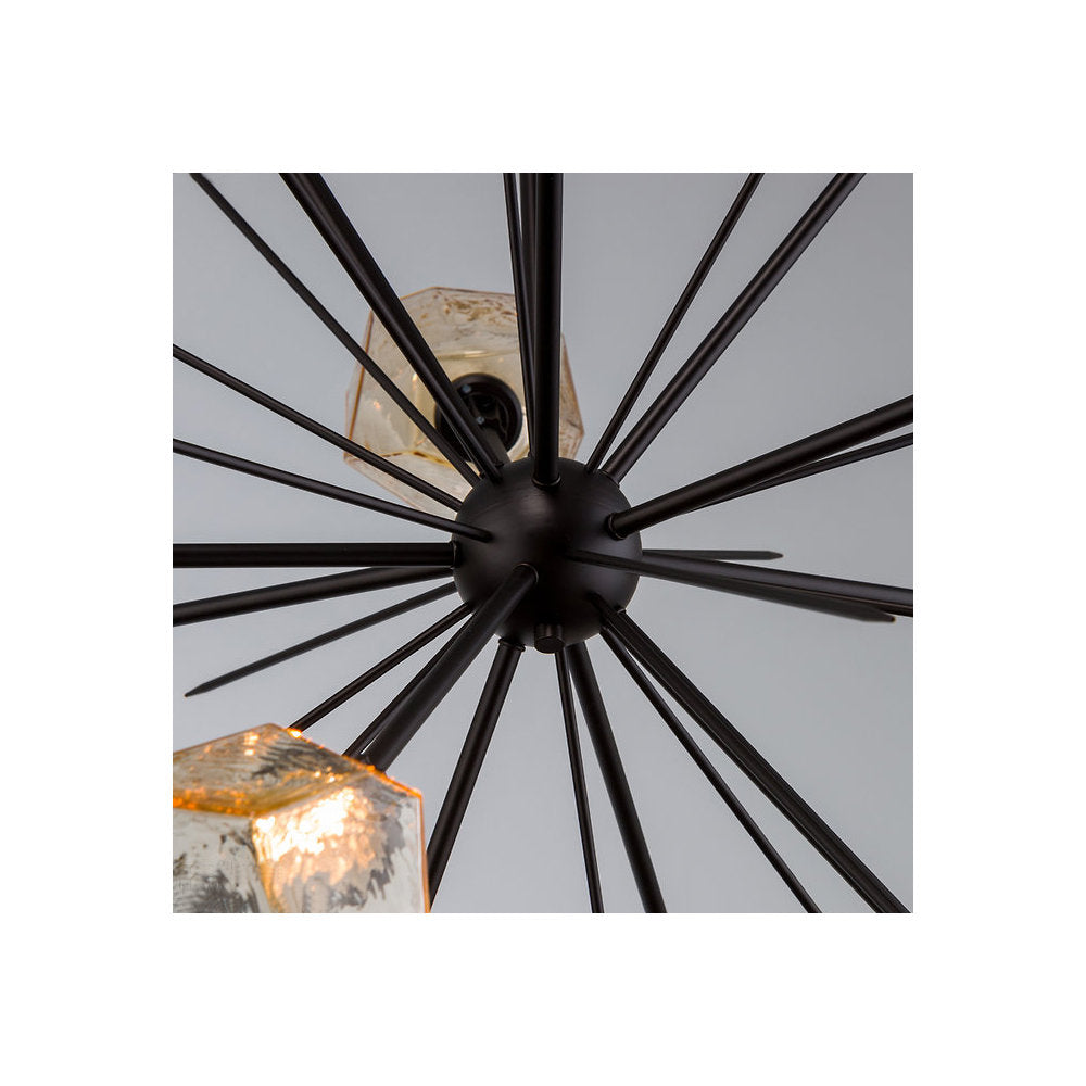 Gem Starburst LED Chandelier