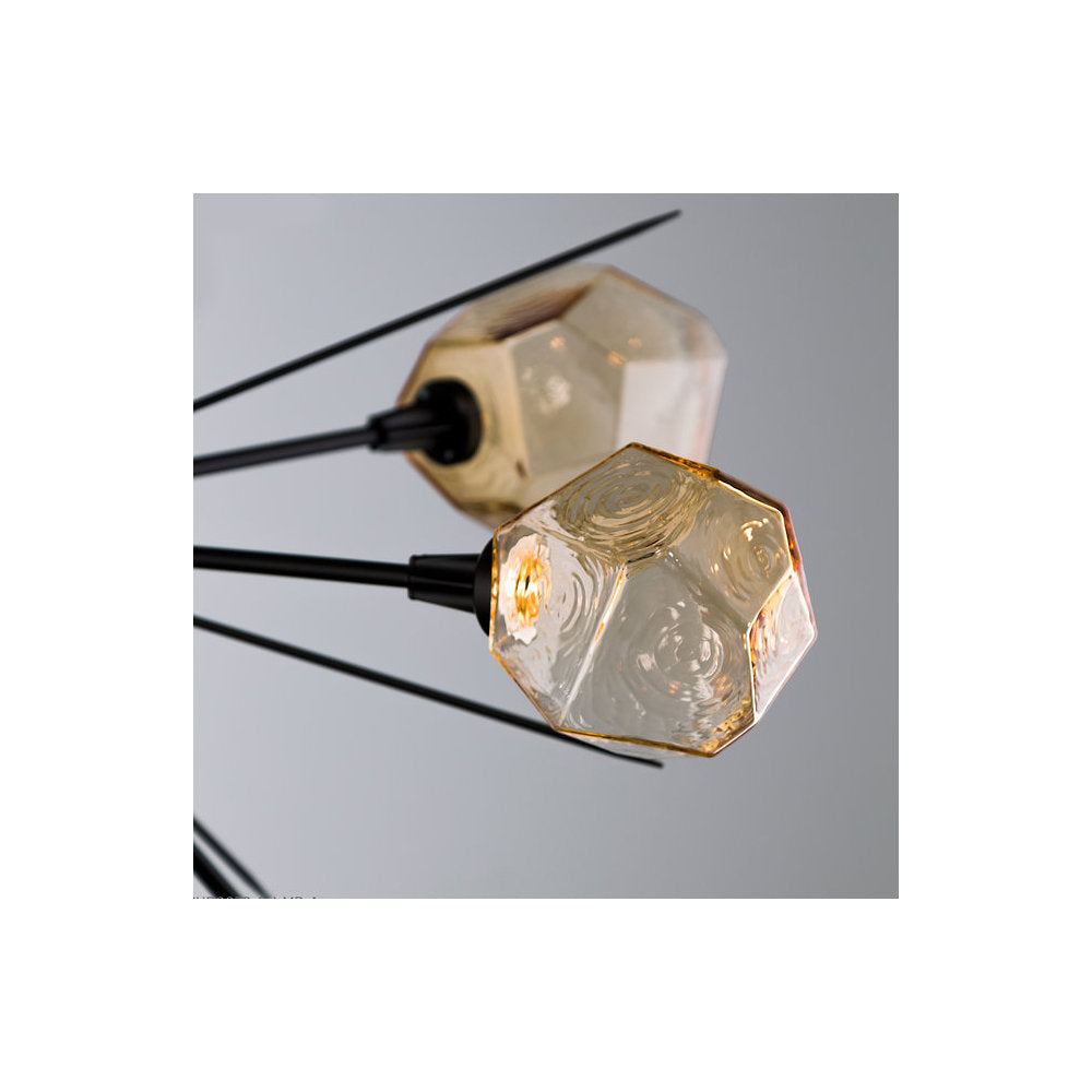 Gem Starburst LED Chandelier