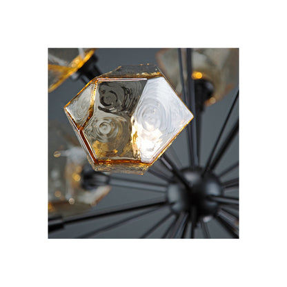 Gem Starburst LED Chandelier