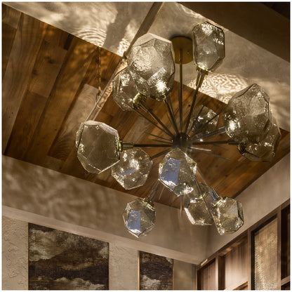 Gem Starburst LED Chandelier