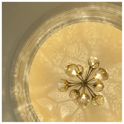 Gem Starburst LED Chandelier