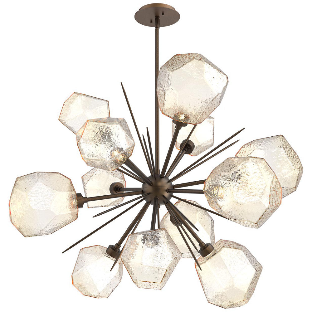 Gem Starburst LED Chandelier