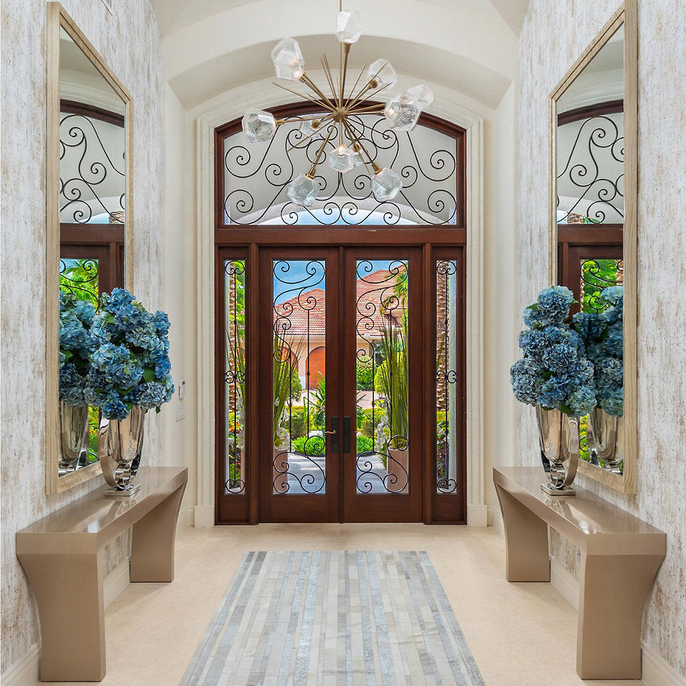 Gem Starburst LED Chandelier