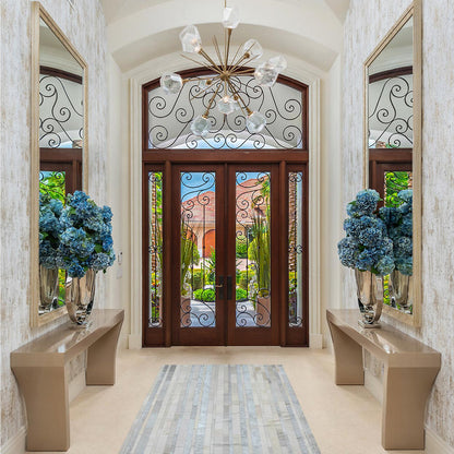Gem Starburst LED Chandelier
