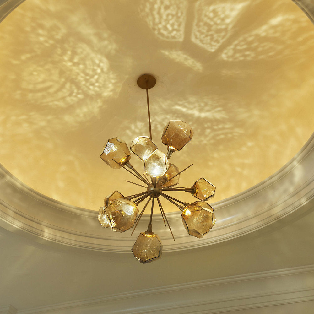 Gem Starburst LED Chandelier