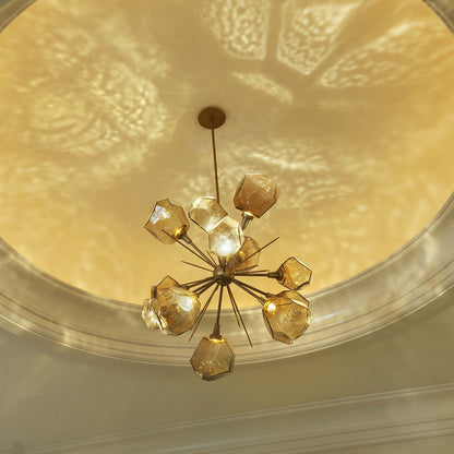 Gem Starburst LED Chandelier