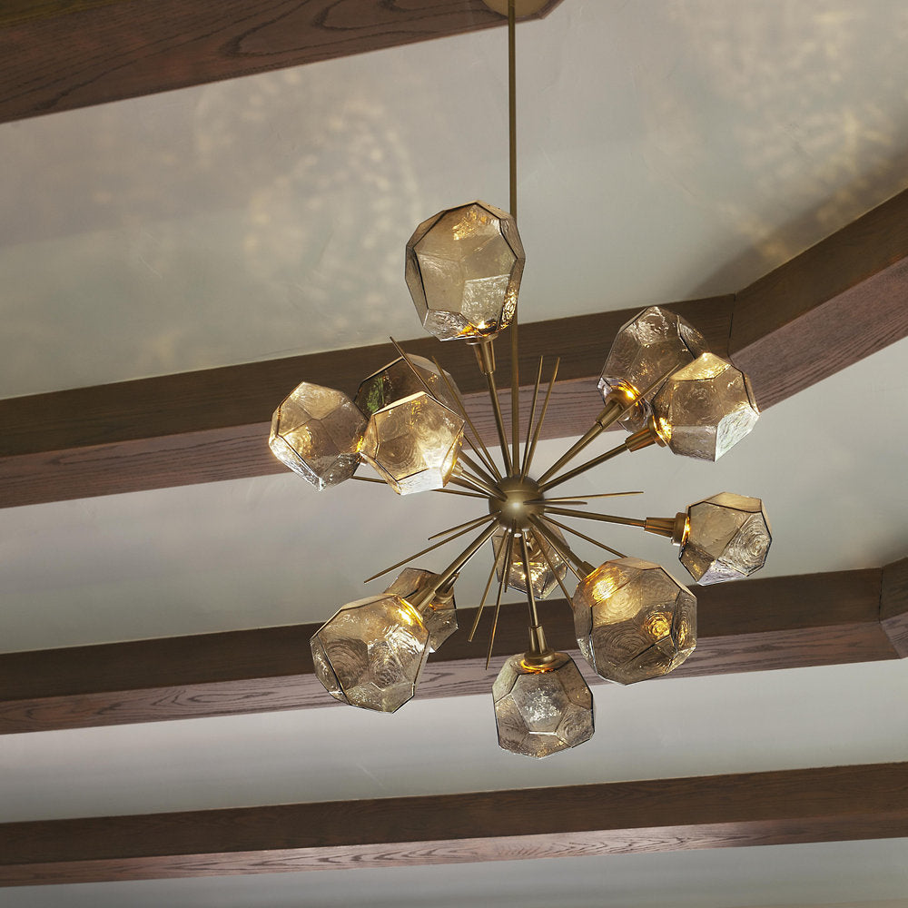 Gem Starburst LED Chandelier