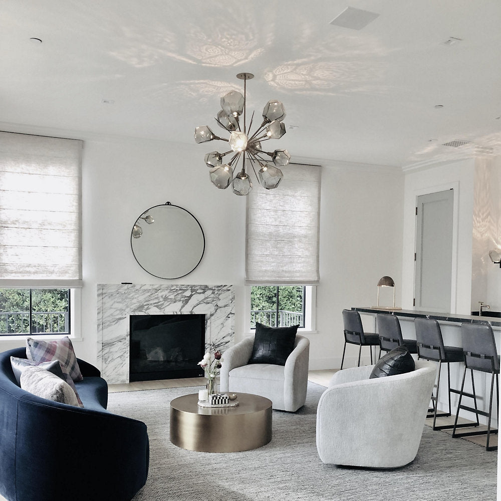 Gem Starburst LED Chandelier