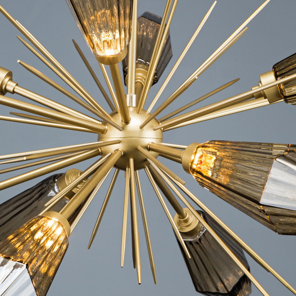 Aalto Oval Starburst Chandelier