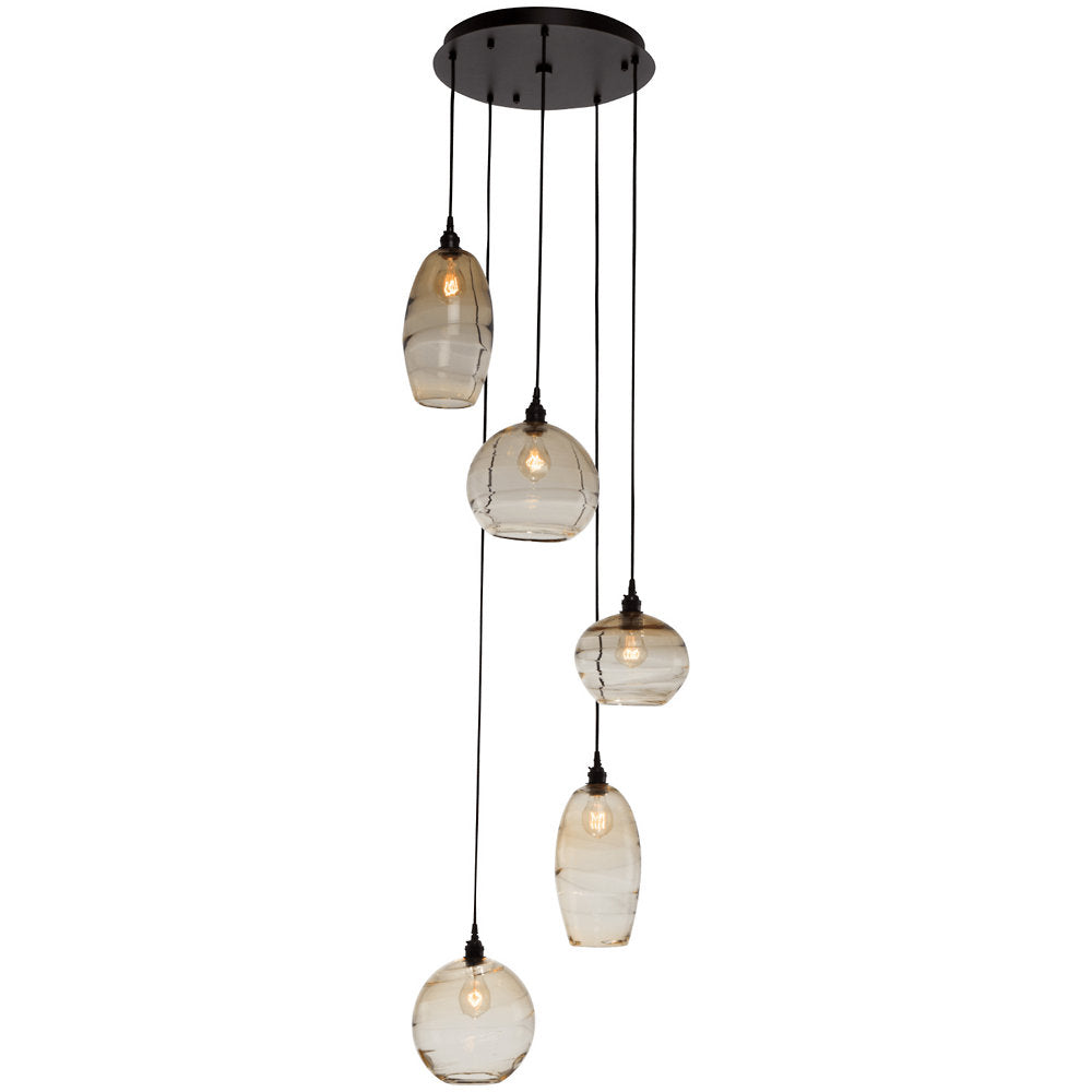 Misto Round Multi Light Pendant