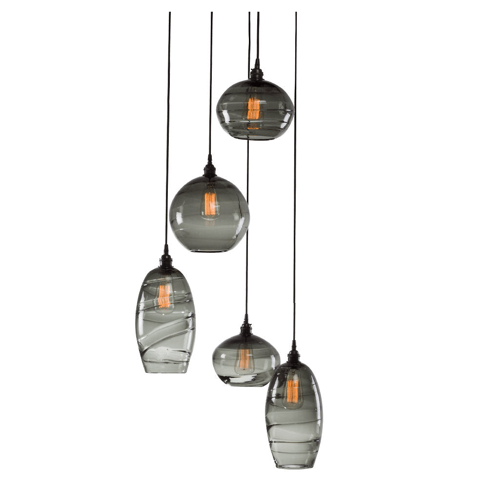 Misto Round Multi Light Pendant