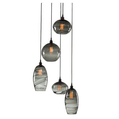 Misto Round Multi Light Pendant
