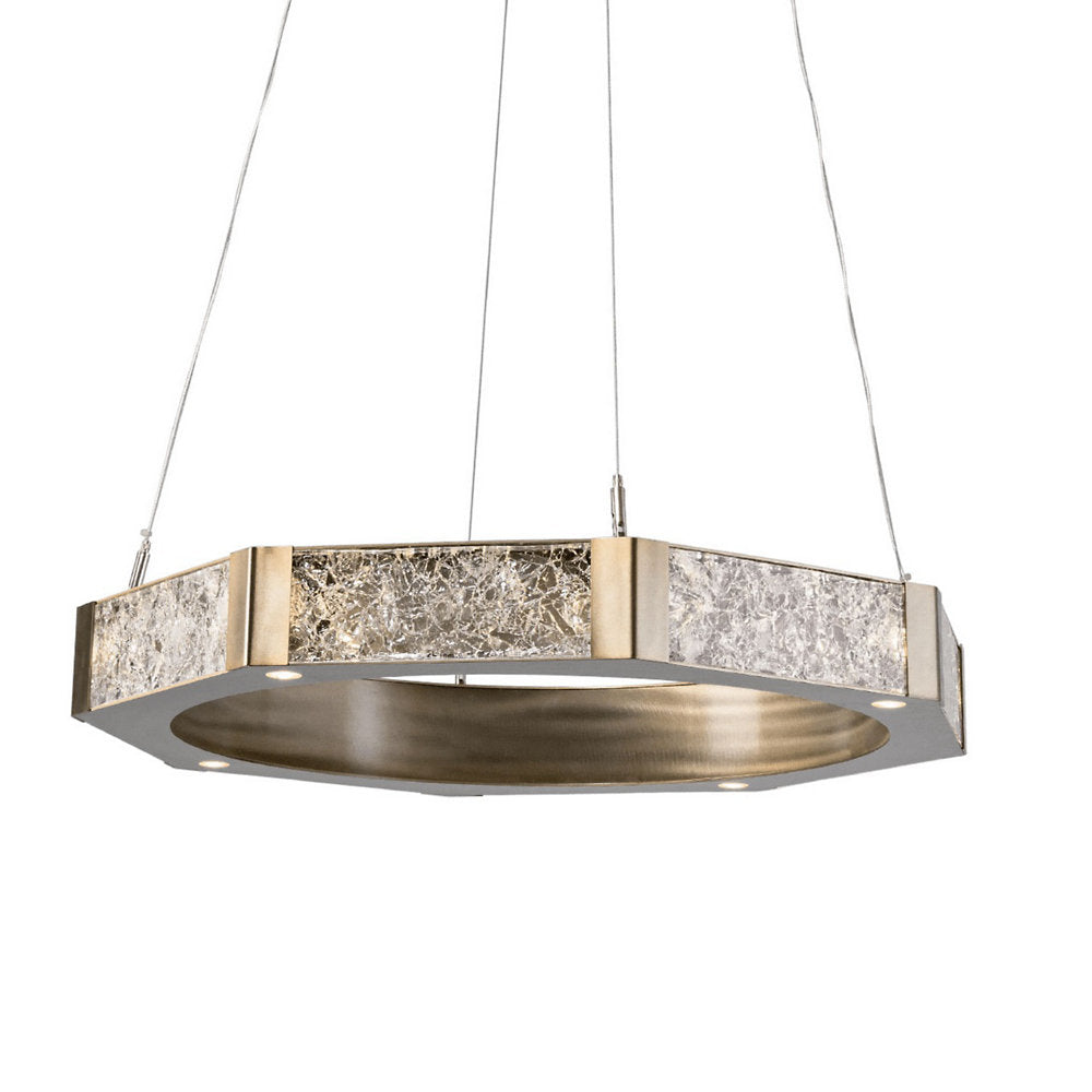 Glacier LED Ring Chandelier