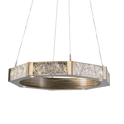 Glacier LED Ring Chandelier