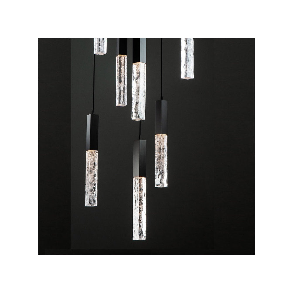 Axis LED Square Multi-Light Pendant