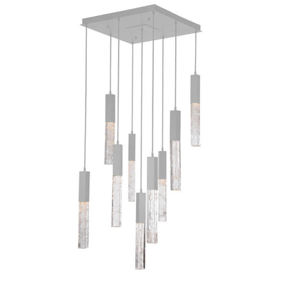 Axis LED Square Multi-Light Pendant