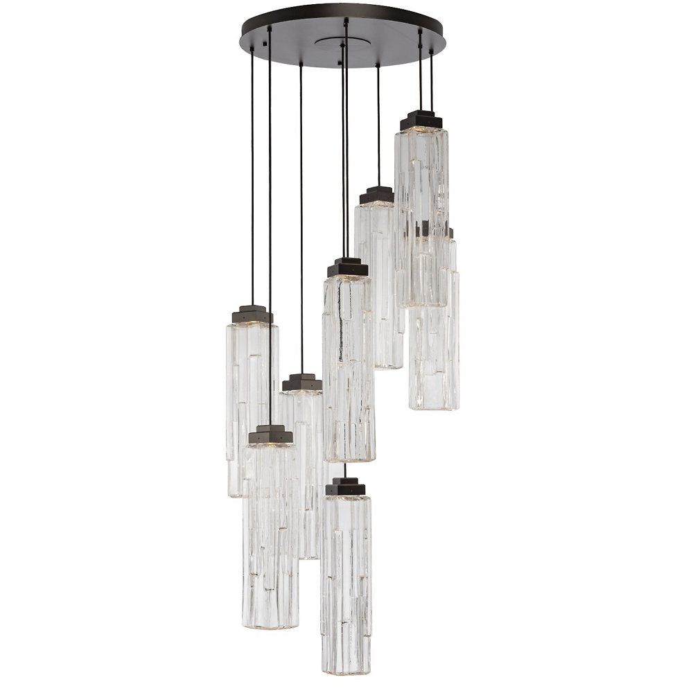 Ledgestone Round LED Multi Light Pendant