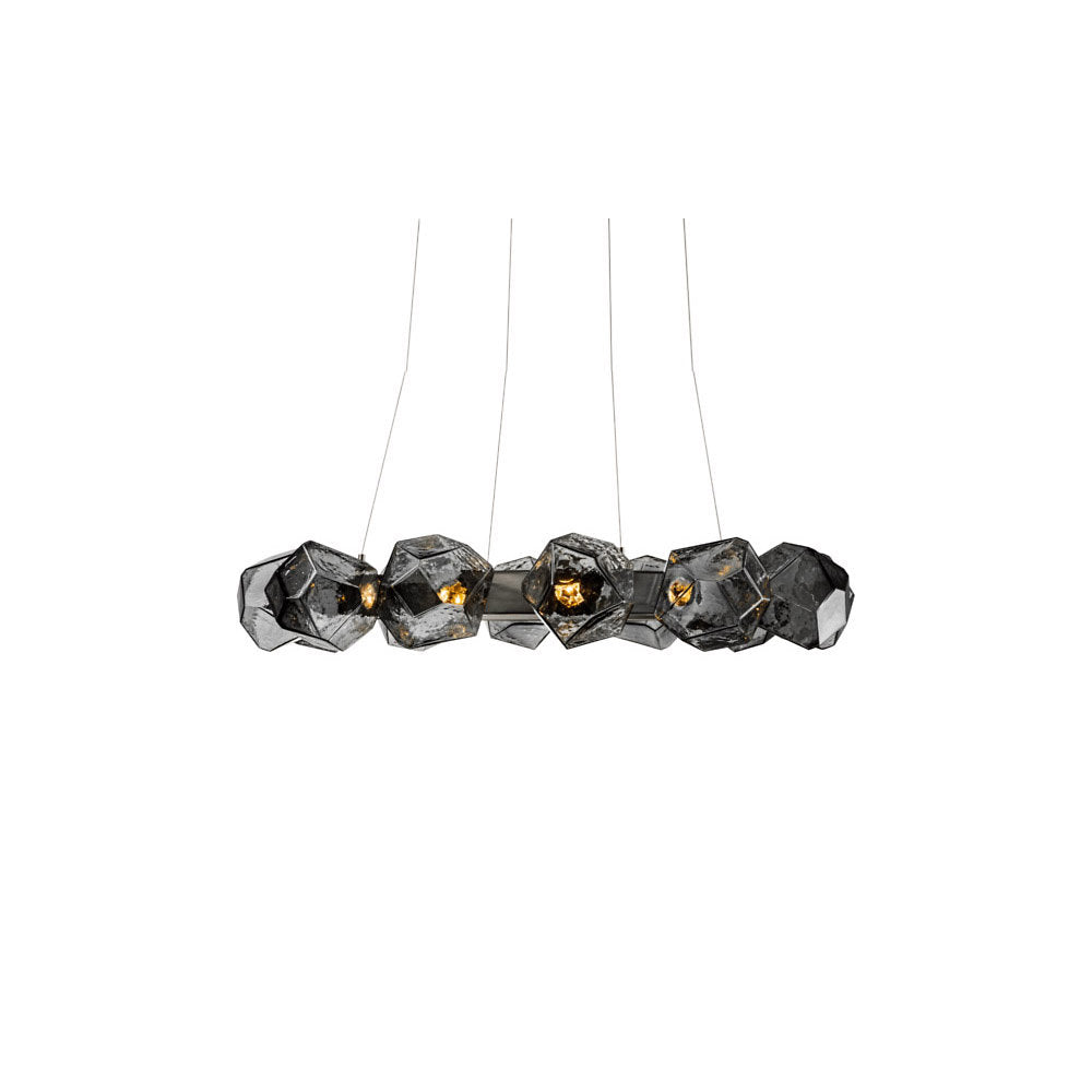 Gem Radial Ring LED Chandelier