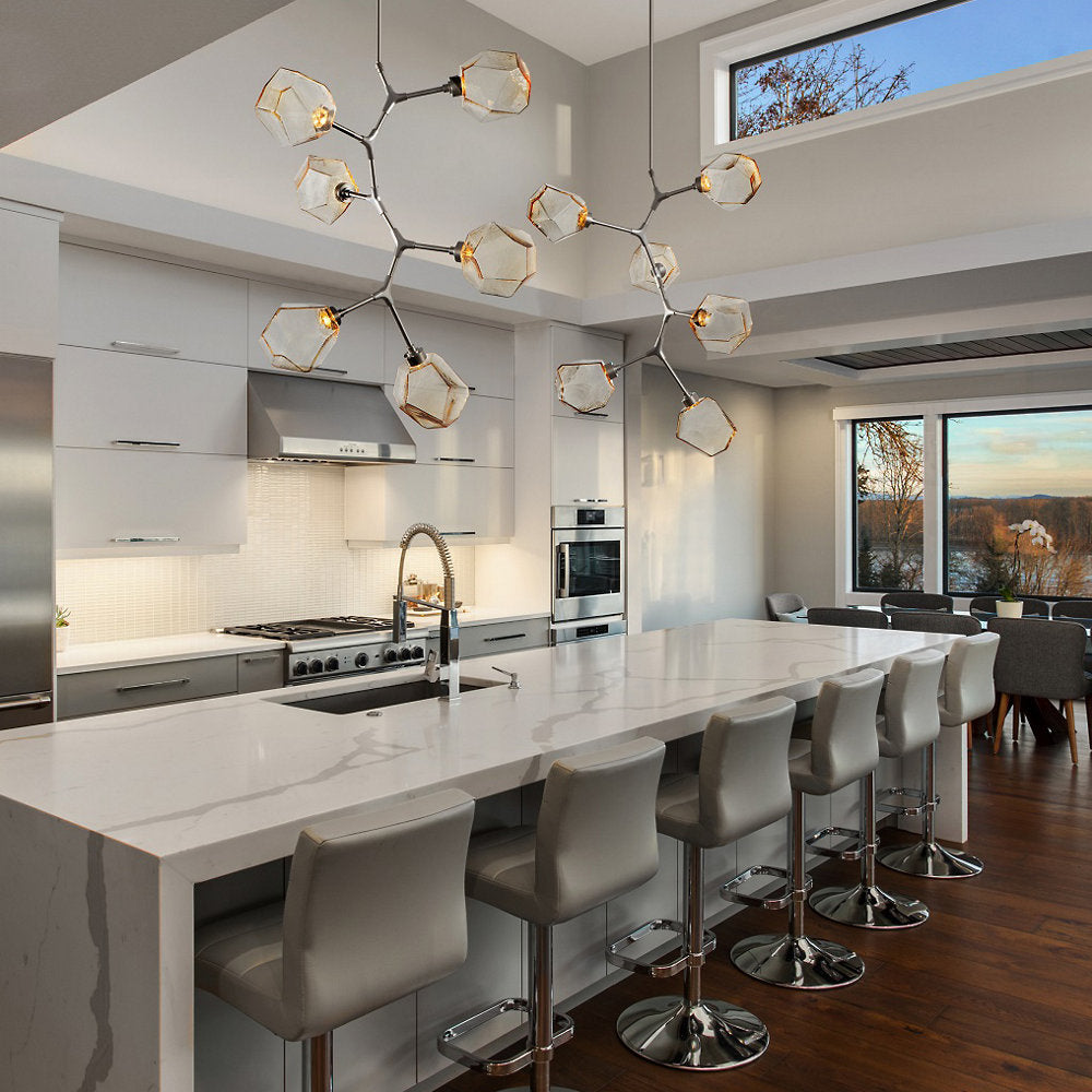 Gem Modern Vine LED Chandelier
