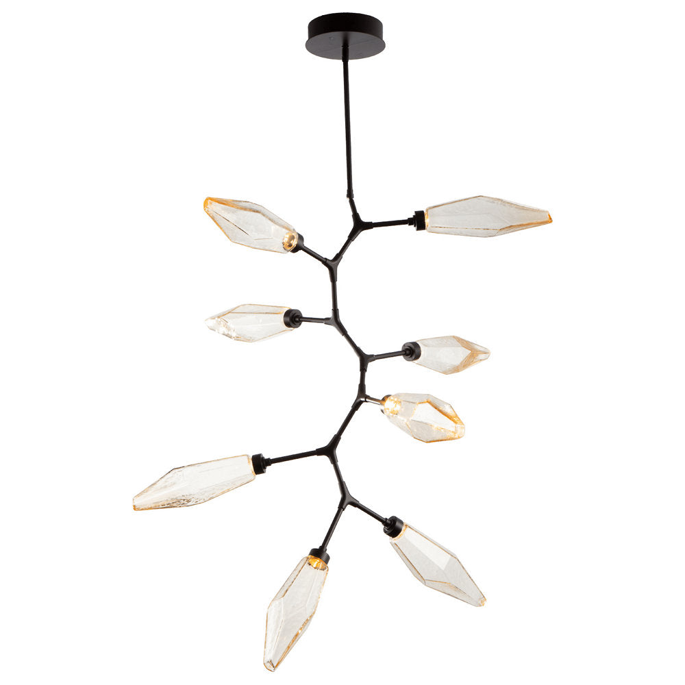 Rock Crystal Modern Vine LED Chandelier