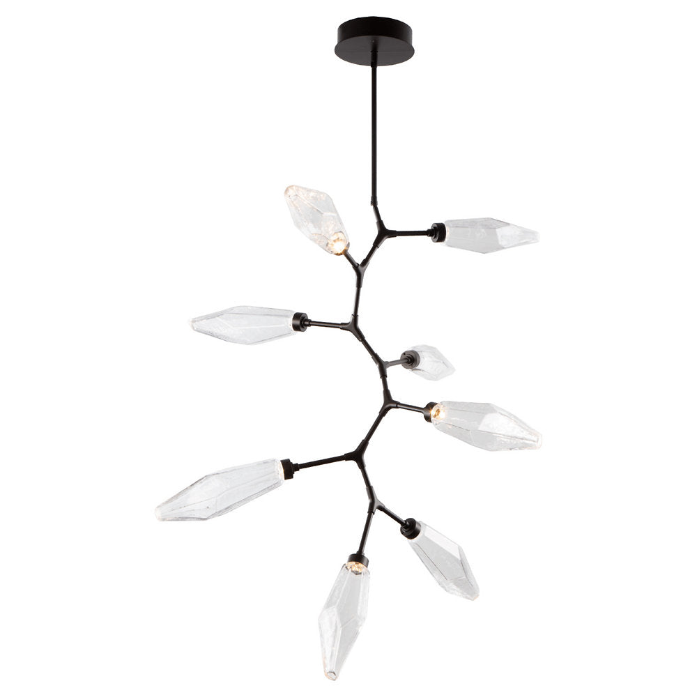 Rock Crystal Modern Vine LED Chandelier