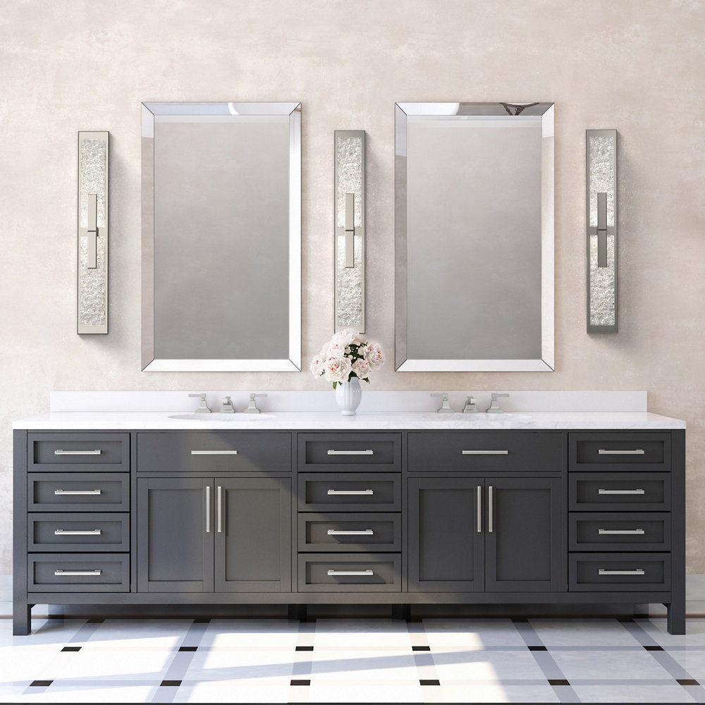 Glacier LED Double Wall Sconce