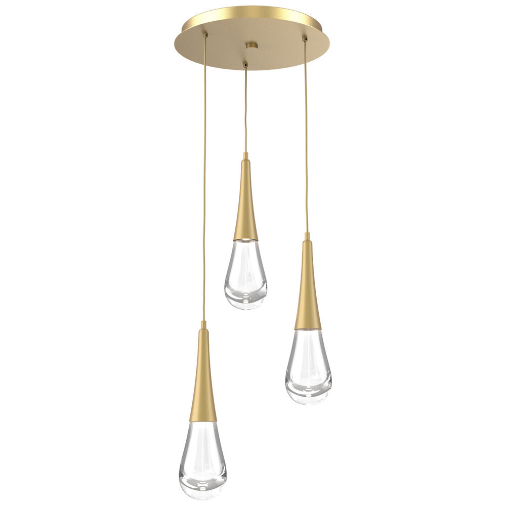 Raindrop Round LED Multi-Light Pendant