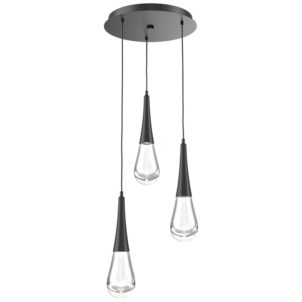 Raindrop Round LED Multi-Light Pendant