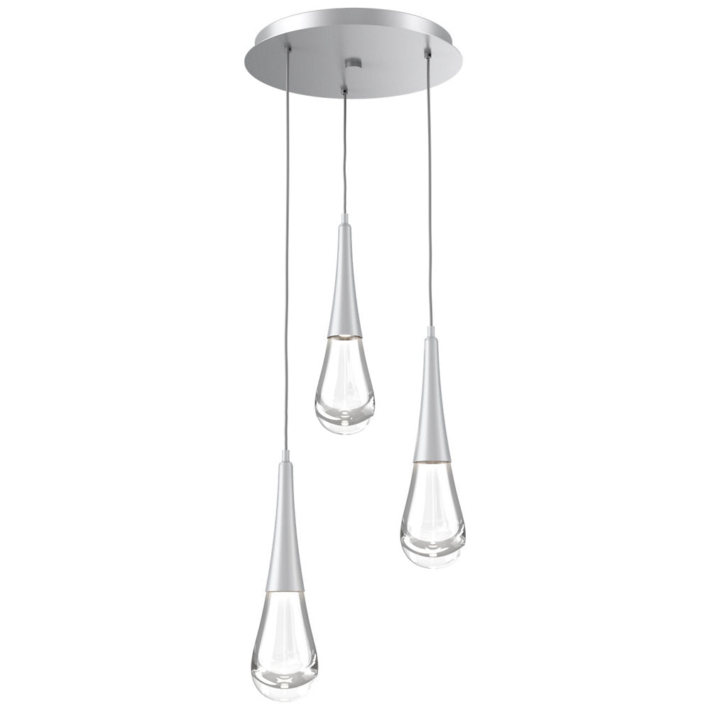 Raindrop Round LED Multi-Light Pendant