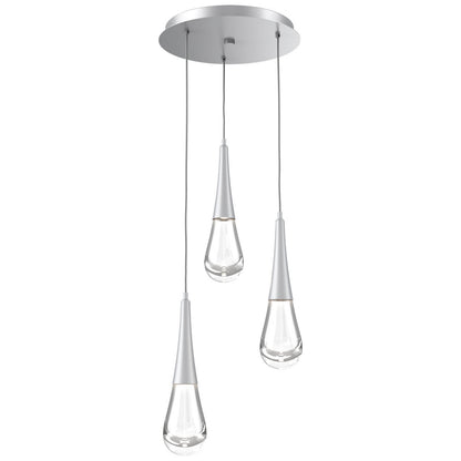 Raindrop Round LED Multi-Light Pendant