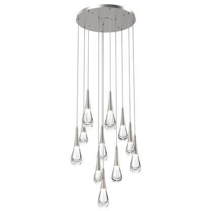 Raindrop Round LED Multi-Light Pendant